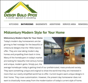 Design Build Pros blog post Midcentury Modern